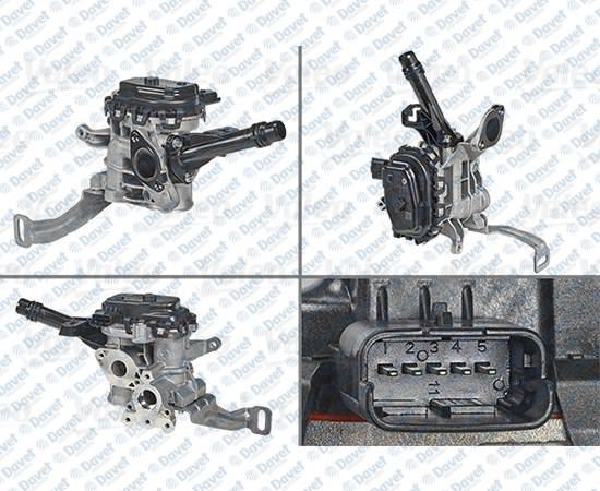 VALEO 700455 Egr Valfi 2008-208-3008-301-308 Ii-5008-508-Expert-Partner-Berlingo C3 Ii-Iii-C4 Ii- Picasso Ii-Cactus-Ds3-Ds4-Ds5-Jumpy 1.6hdi
